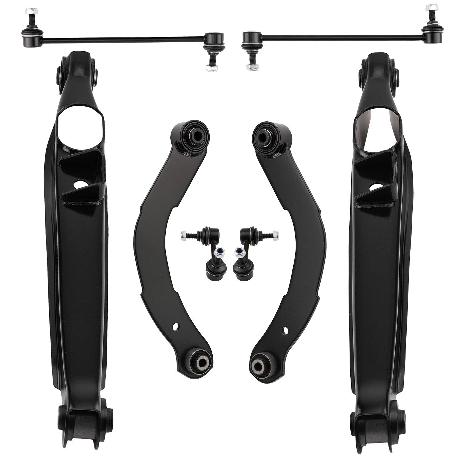 Rear Upper Control Arms and Sway Bar Link for Jeep Caliber Patriot (2007–2009)