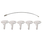 5 x Ignition Keys for Ford Shibaura Terramite Yushin Tractor