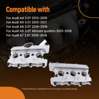 Cylinder Head Valve Cover Pair for Audi A6 A7 A8 Q7 3.0L (2012–2019) 06E103471S