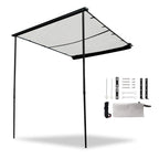 2X Car Side Awning Rooftop Tent 420D Shelter Shade for SUV