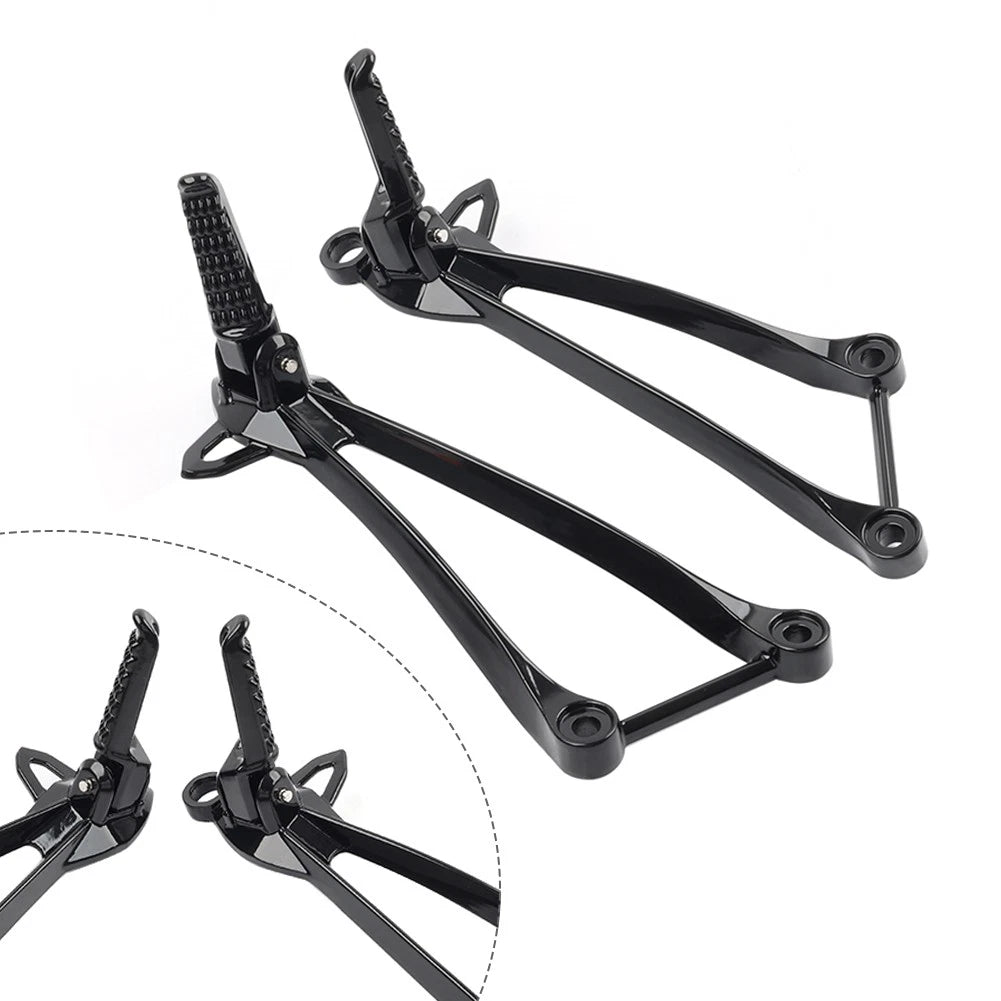 Rear Passenger Footpegs Bracket for Kawasaki Ninja ZX6R (2009–2024) & ZX10R (2008–2010)