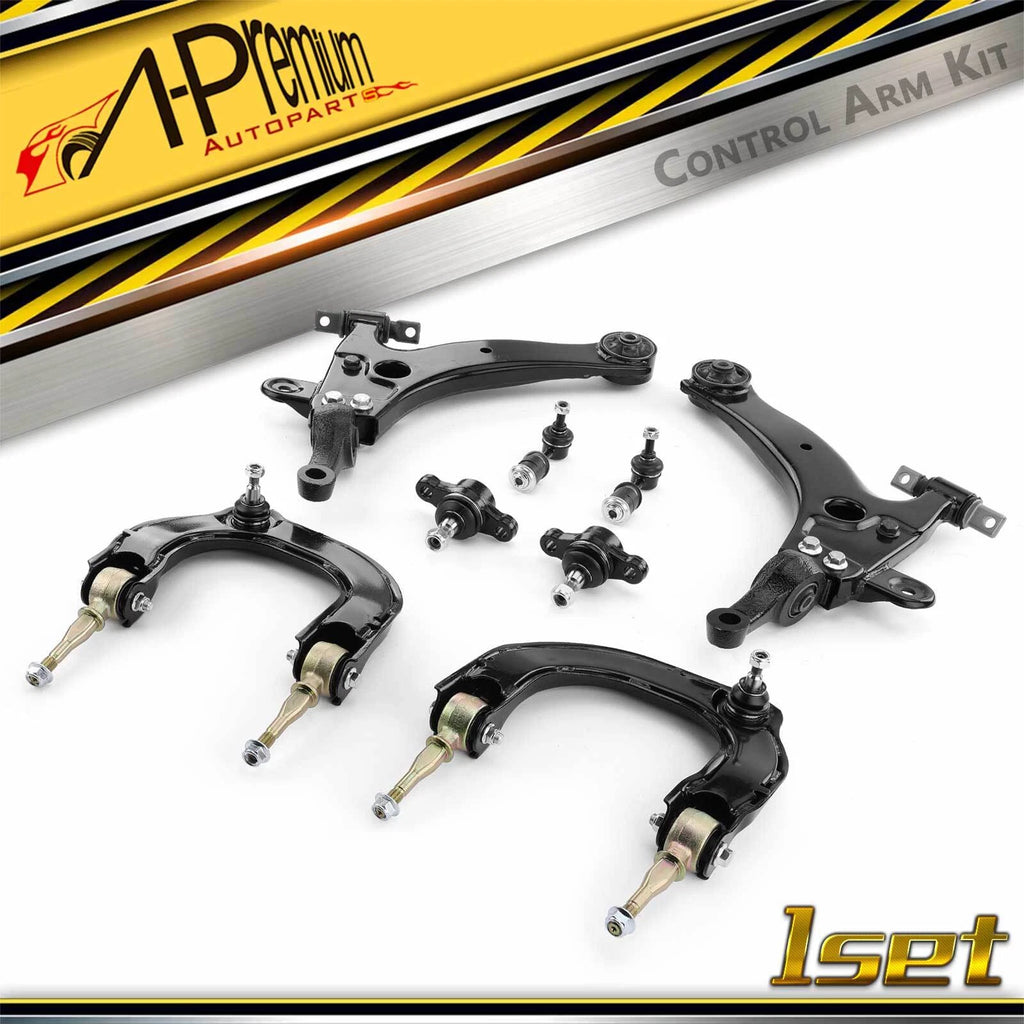 Set of 8 Front Control Arms with Ball Joints for Hyundai Sonata 