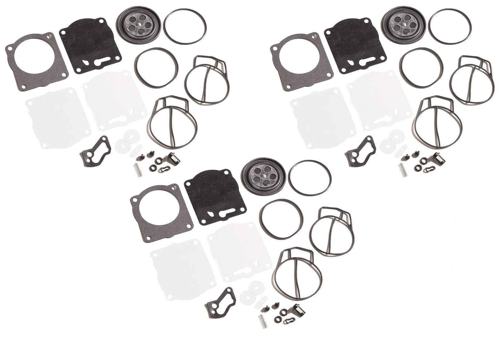 Mikuni SBNI Triple Carburetor Rebuild Kit for Yamaha XLT1200 GP1200R (1998–2002)