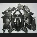 Matte Black ABS Injection Fairing Kit for Kawasaki Ninja ZX10R (2006–2007)
