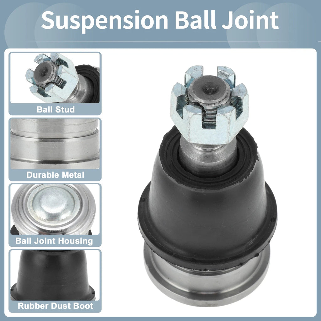 2X Front Lower Ball Joint Kit No. 51360TK6A01 for Honda Fit, Insight 