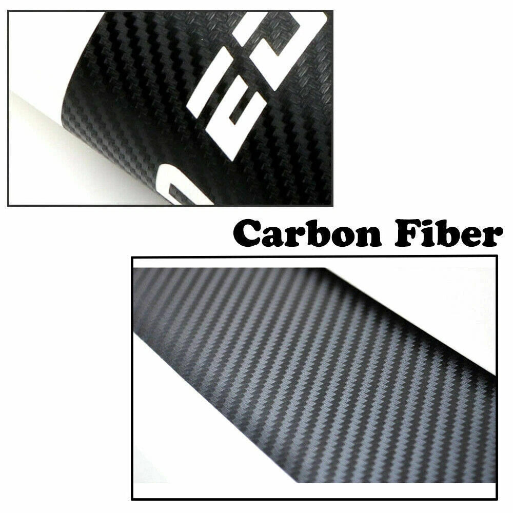 4D Carbon Fiber Car Trunk Guard Plate Film for Model (2010-2020)
