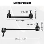 Set of 4 Sway Bar Links for Hyundai Elantra 