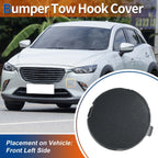Front Tow Hook Cover for Mazda (No.D10J50A12A) (Polymetal Gray Metallic)
