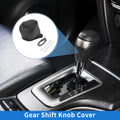 Gear Shift Knob Cover for Toyota CH-R (2017–2021) Black Grey Faux Leather
