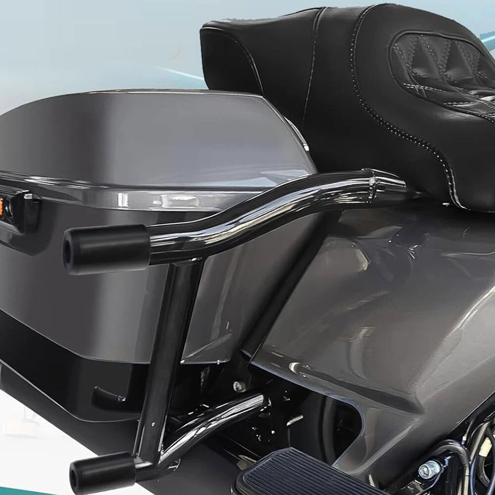 Saddlebag Guards Crash Rails Bars for Harley Touring Electra Street Glide (2014–2025)