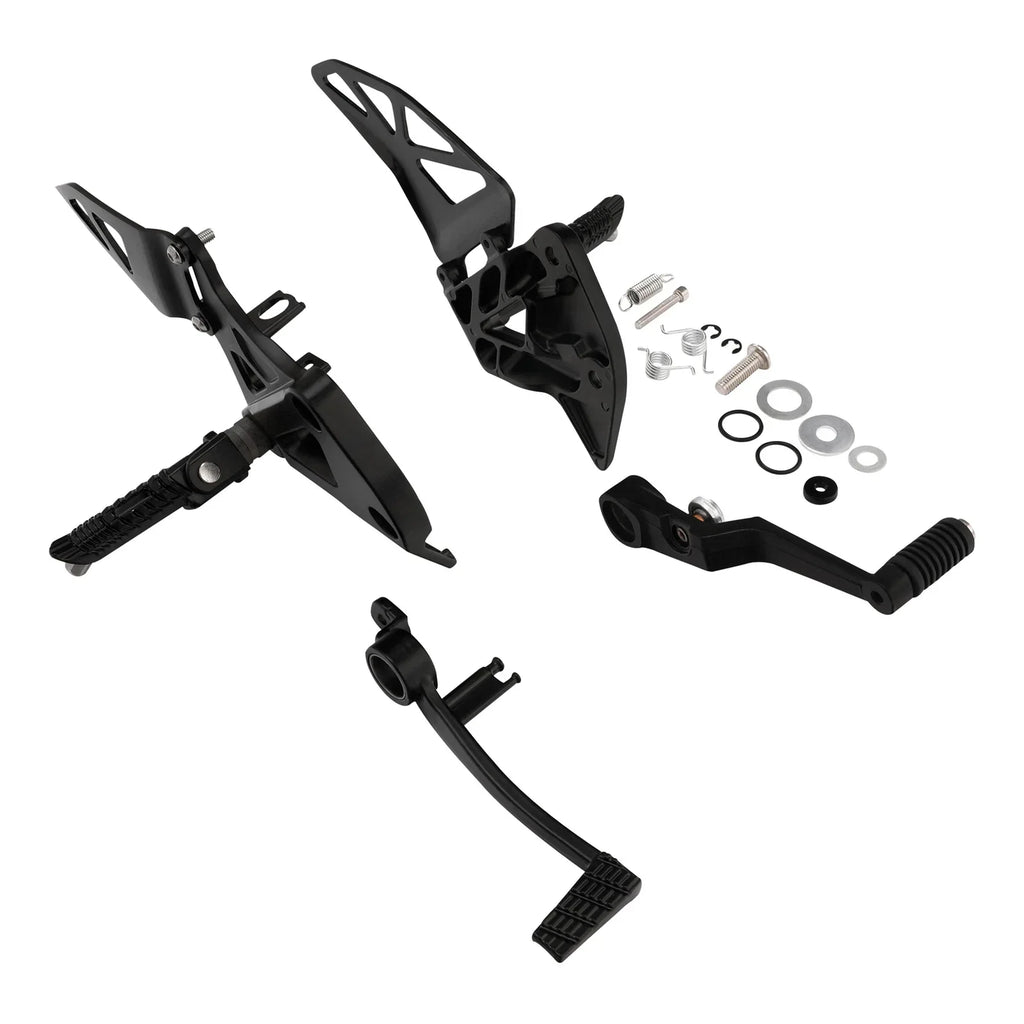 Front Rider Driver Foot Pegs for Suzuki GSXR1000 (2017-2025)
