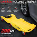 36" x 17" Ergonomic HDPE Automotive Creeper for Mechanics (200Lbs)