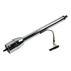 32" Stainless Steel Tilt Manual Steering Column & Adapter for Universal (No Key)