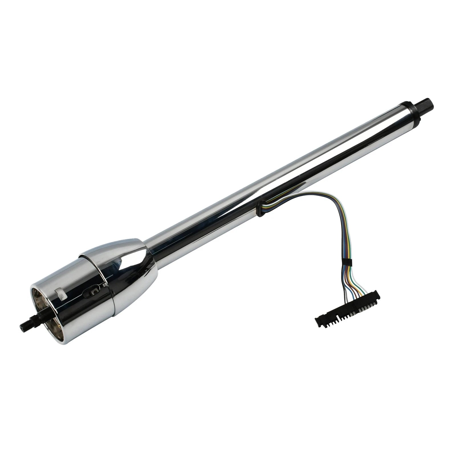 32" Stainless Steel Tilt Manual Steering Column & Adapter for Universal (No Key)