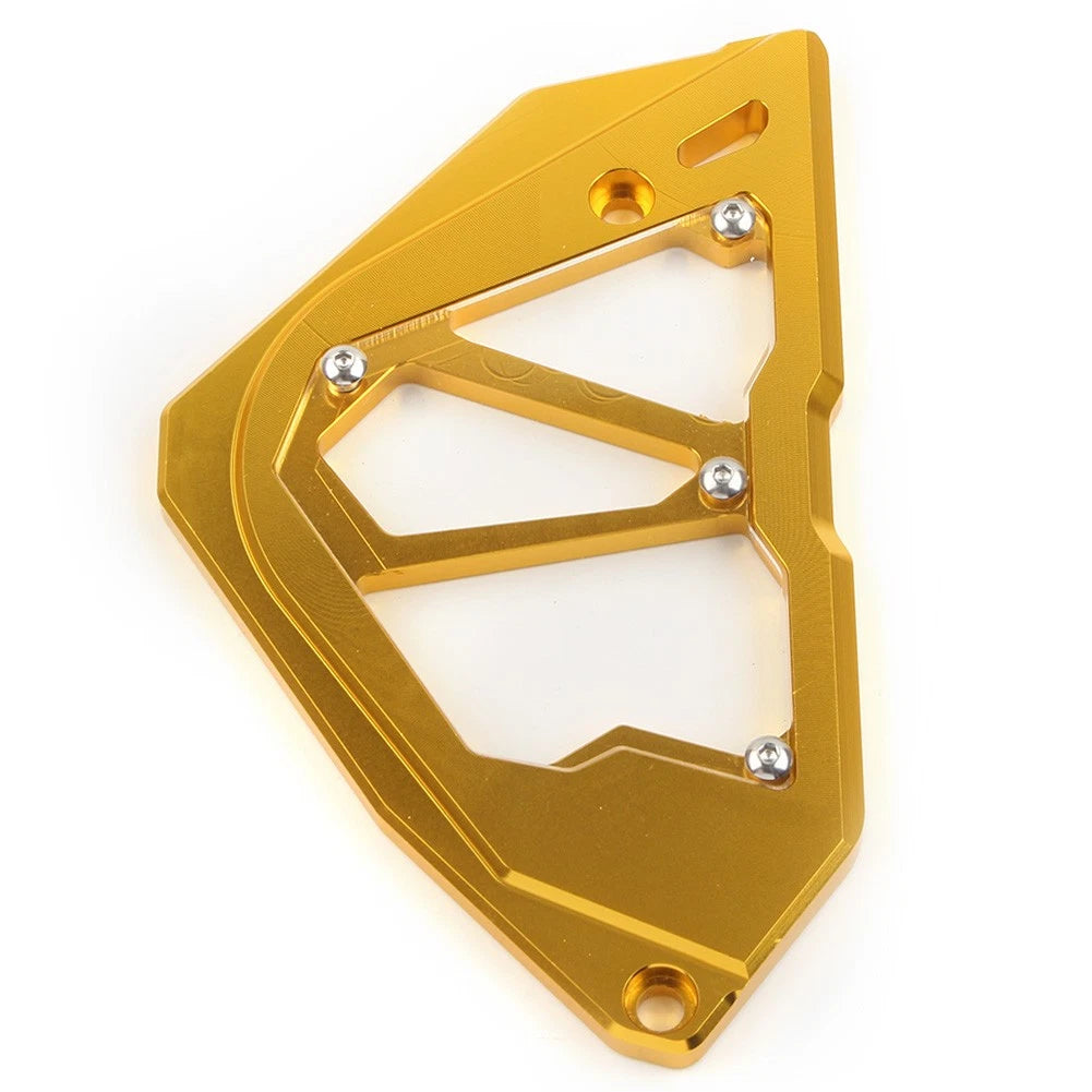 Front Sprocket Chain Guard Cover Gold for Kawasaki Z250 Z300 Ninja 250 300 (2013–2017)