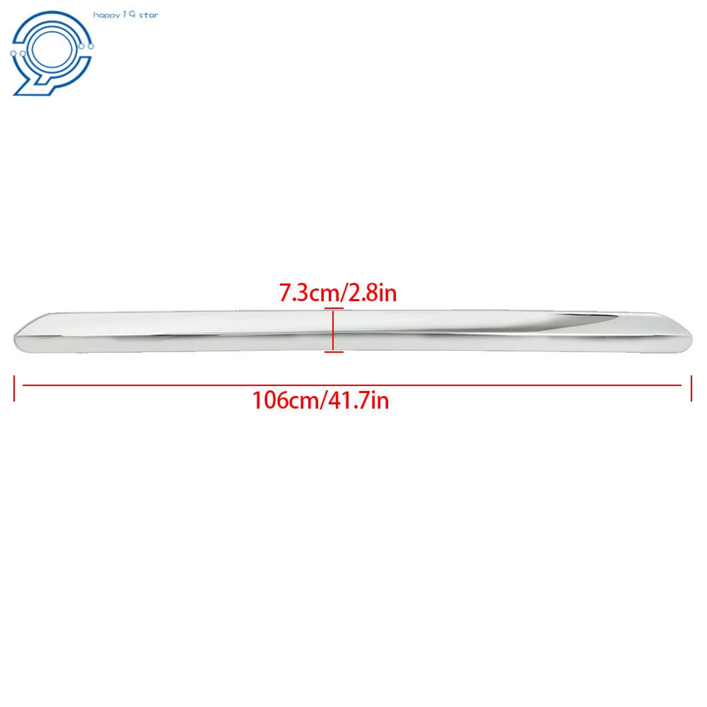 Lower Chrome Front Bumper Trim Molding for Dodge Durango (2011-2013)