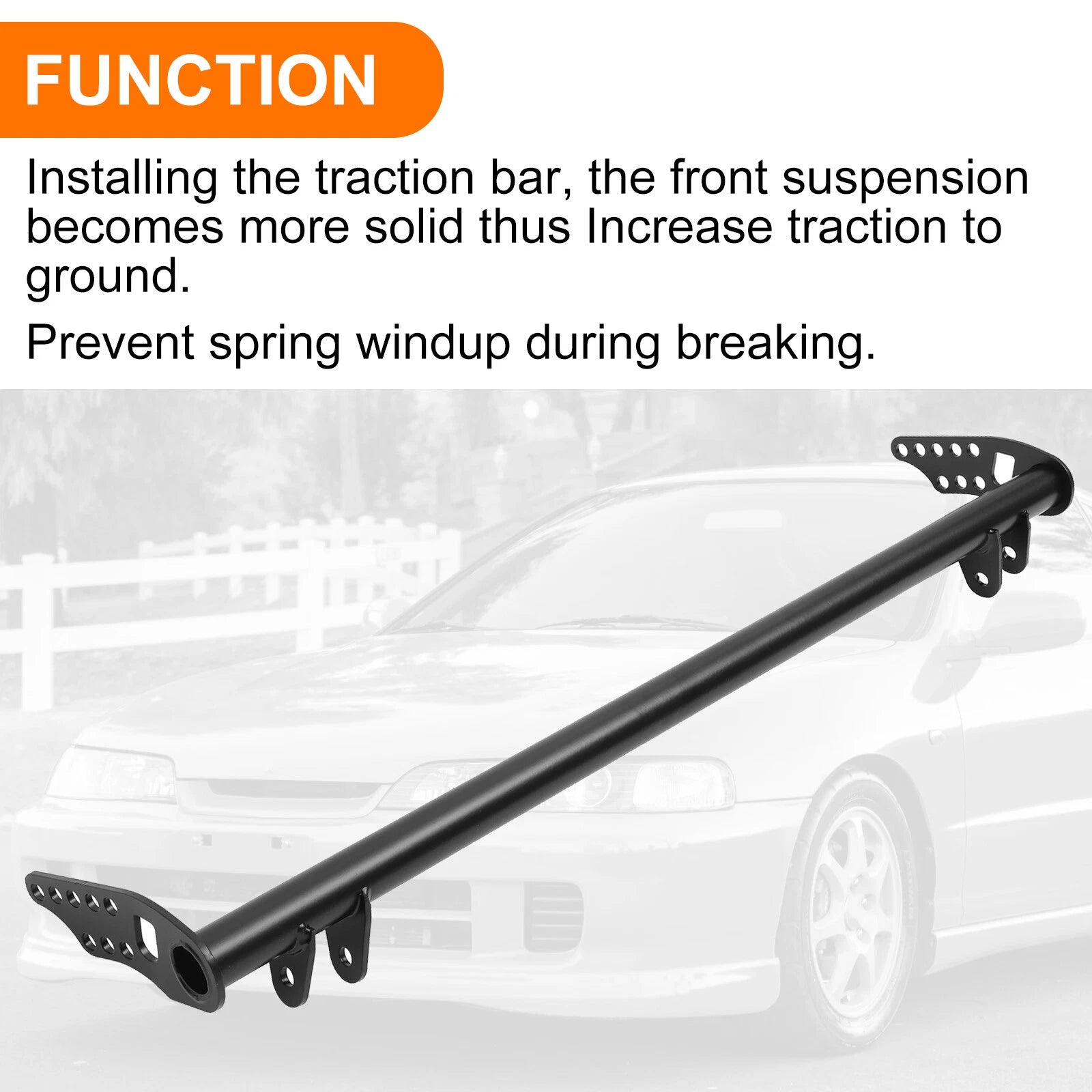 Front Traction Control Tie Bar Kit for Honda Civic (1992–1995) Acura Integra (1994–2001)