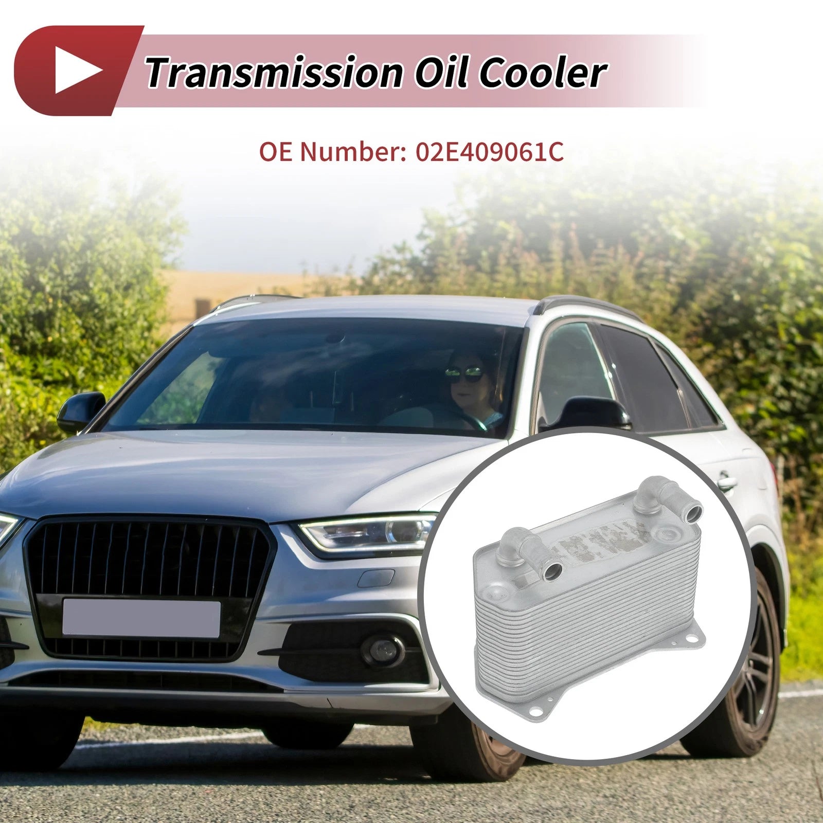 Engine Oil Cooler for Audi TT (2010–2014) No. 02E409061C