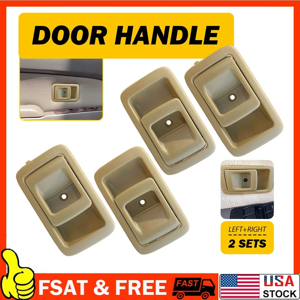 Door Handle Set for Toyota Tacoma Tercel 4Runner (2001–2004) Beige