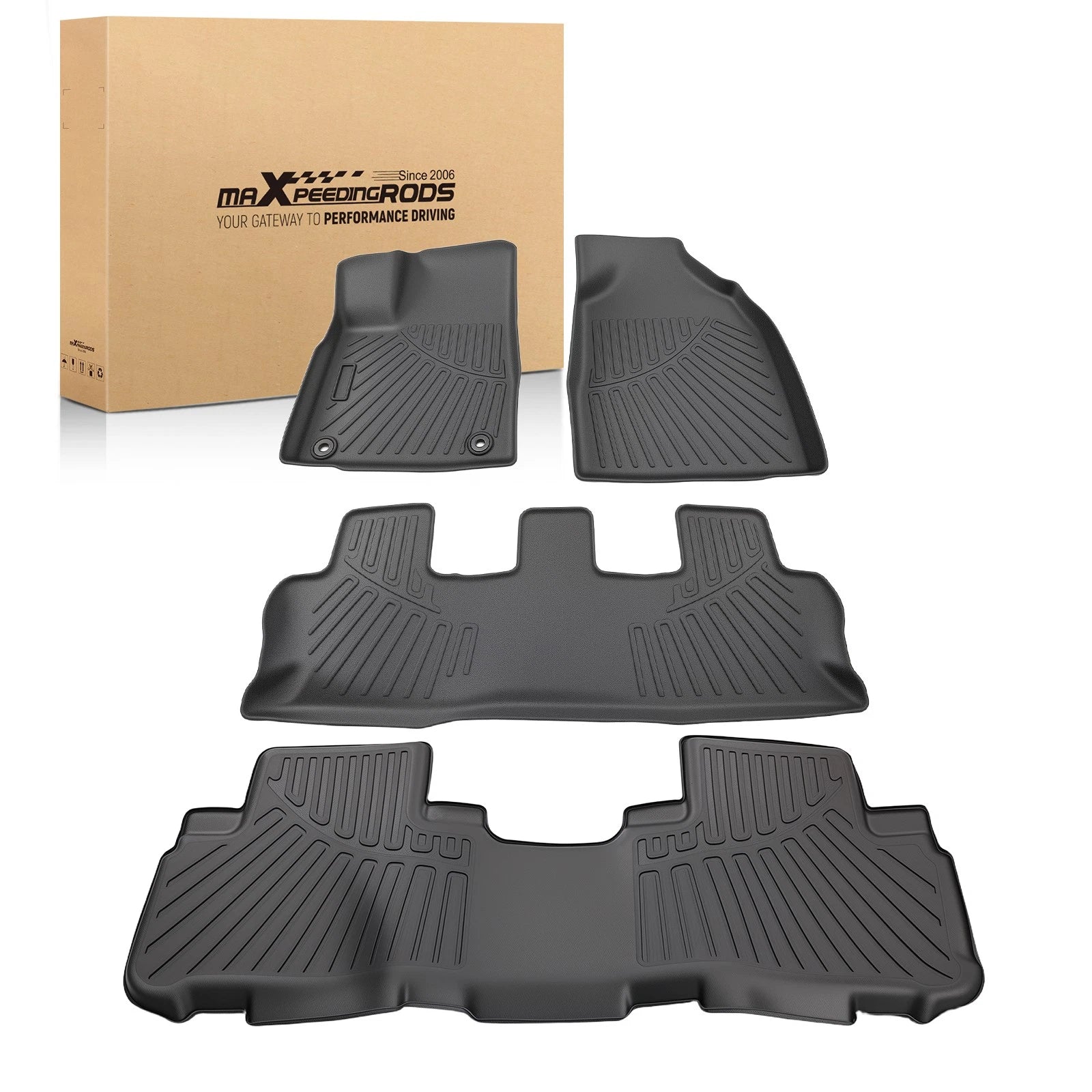 All Weather Floor Mats for Toyota Highlander (2014–2019)
