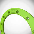 Beadlock Ring for Hiper Wheels CF1 Tech 3 Rear Wheel Rim 8 Inch Green
