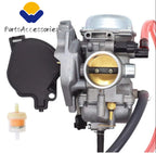Carburetor & Choke Cable Eliminator for Kawasaki Prairie KVF360 (2003–2007)
