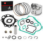 Engine Rebuild Gasket Kit Piston Rings Seals for Kawasaki Mule 500 520 550 (1993–2009)
