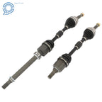 Pair of Front CV Axle Shafts for Nissan Cube (2009–2014) Versa (2007–2012)