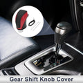 Gear Shift Knob Cover for Subaru Impreza (2017–2023) Red Carbon Fiber