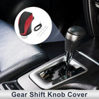 Gear Shift Knob Cover for Subaru Impreza (2017–2023) Red Carbon Fiber