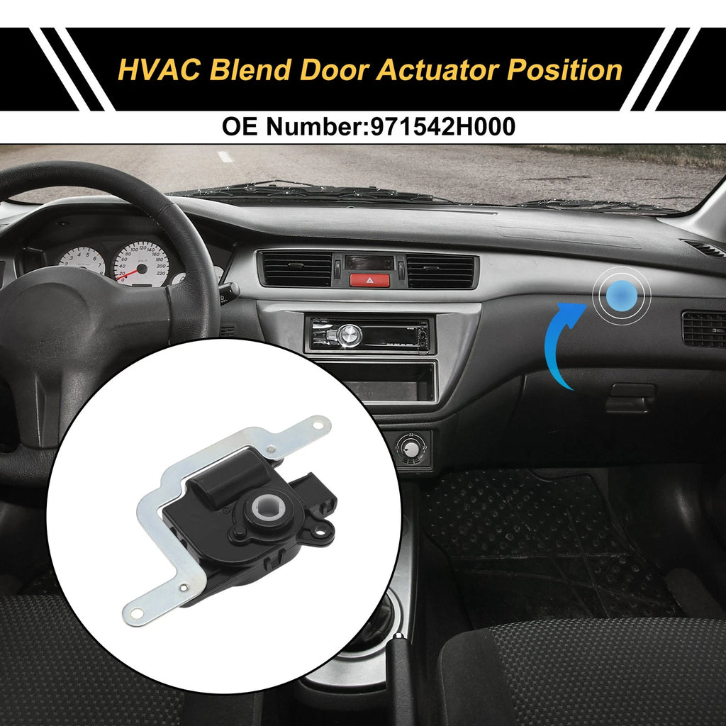 HVAC Heater Blend Door Actuator for Hyundai Elantra (2007–2012) No. 971542H000