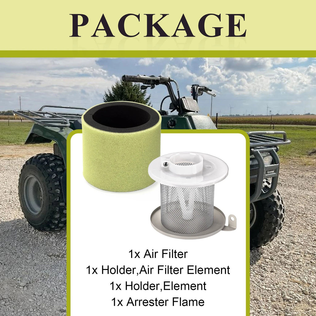 Air Filter Assy for Kawasaki Bayou KLF220 (1988–2002), KLF250 (2003–2011), KLF300 (1988)
