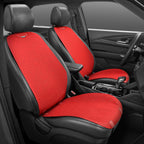 Set of 2 Universal Front Row Seat Covers for Car Truck Red