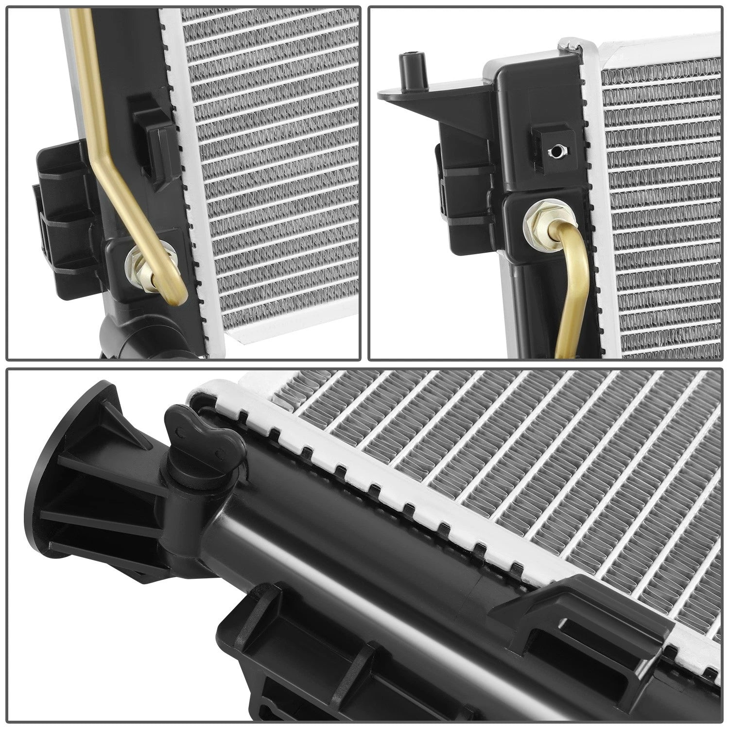 OE Style Aluminum Core Radiator DPI 13863 for Kia Telluride (2020–2024)