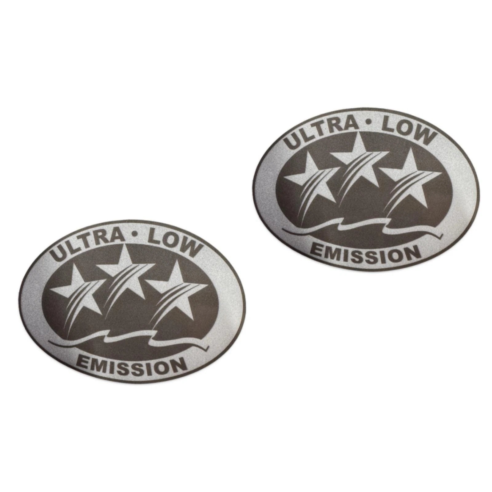2X Outboard Graphic Sticker for California DOT (Light Gray)