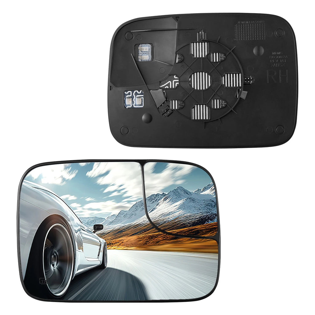 Heated Towing Mirror Glass for 2005–2009 Dodge Ram 1500 2500 3500