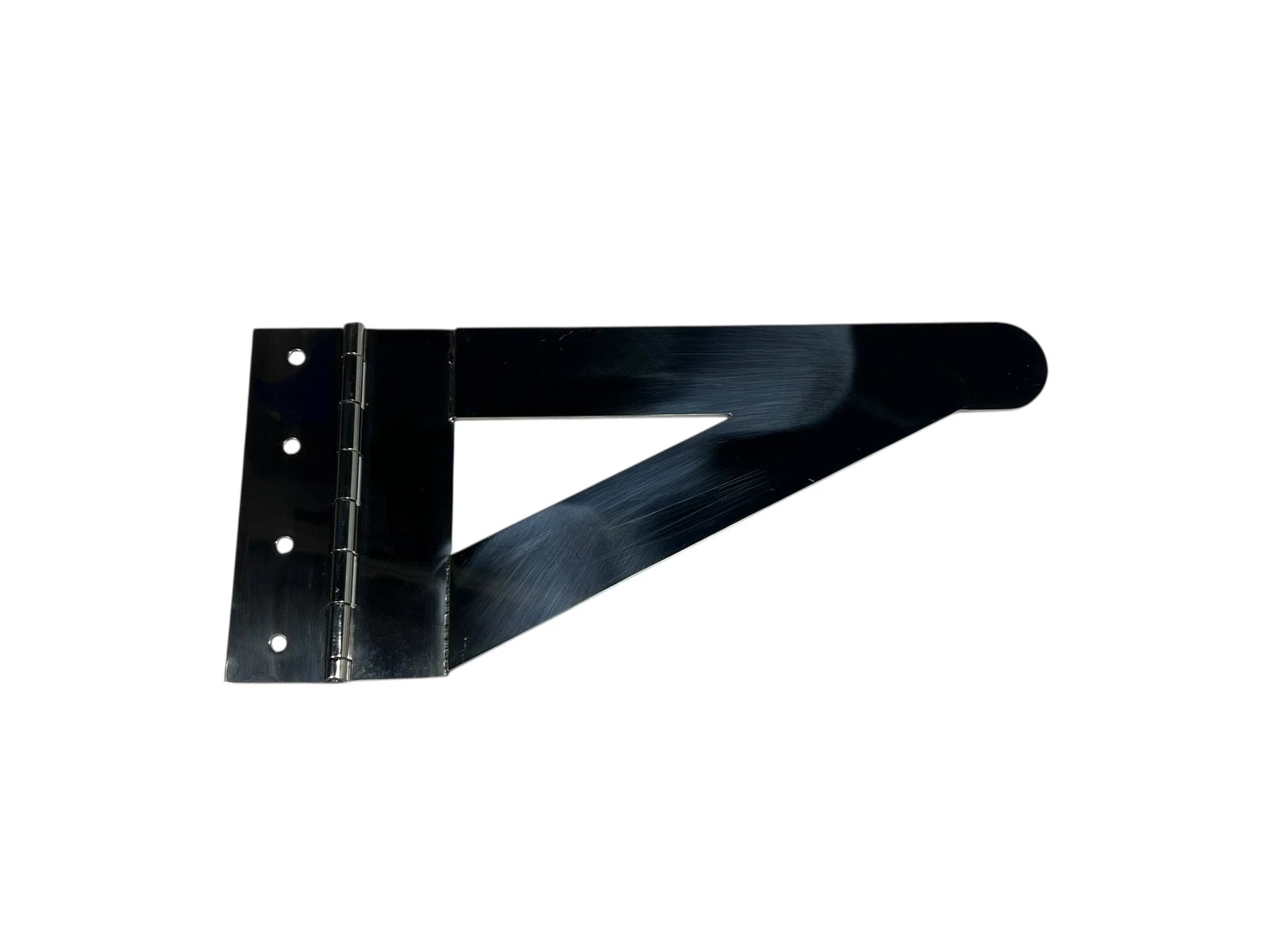 Stainless Steel Hinge for Custom Applications (4 Hole Mounting, Polished Finish)