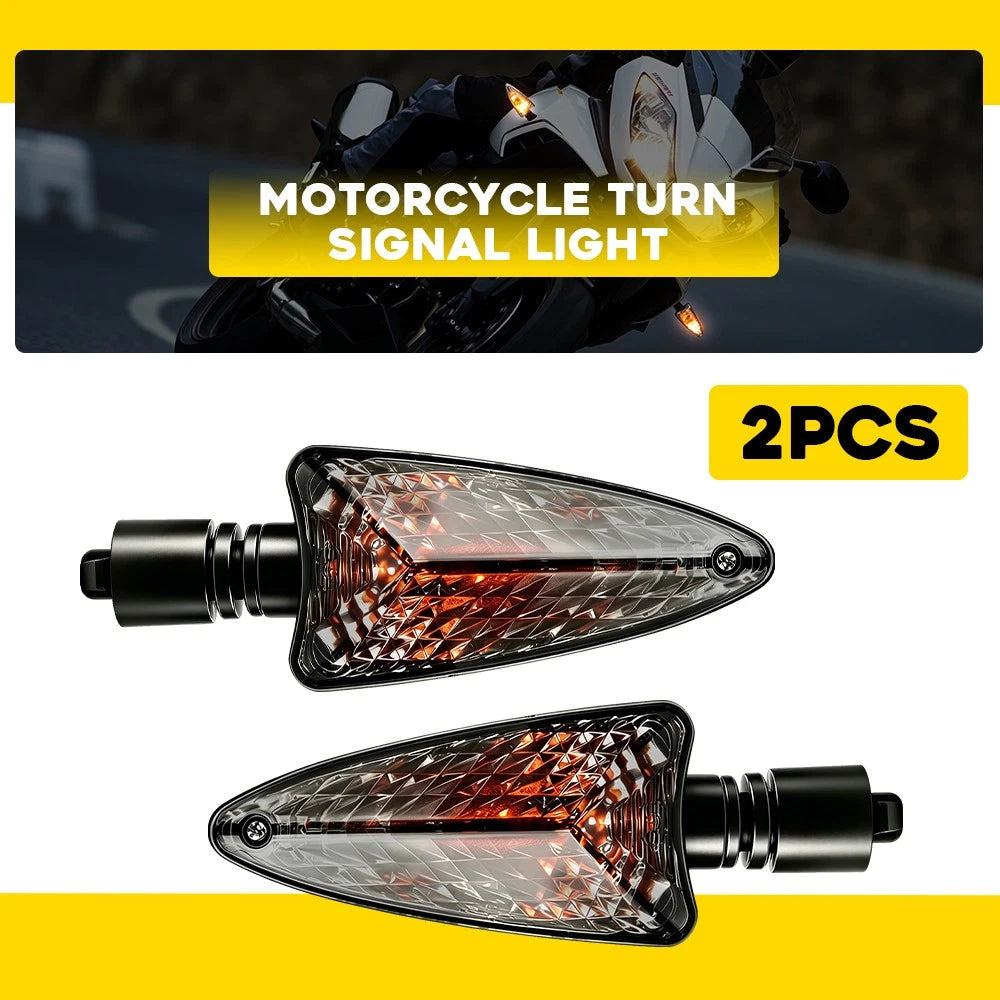 Pair Turn Signal Lights for Triumph Tiger 800/XC (2011–2017) Smoke Lens