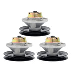 3 Spindle Assembly with Pulley for John Deere