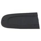 Black Flame Rear Fender Bib Leather Solo Seat for Harley Street Glide (2006-2023)