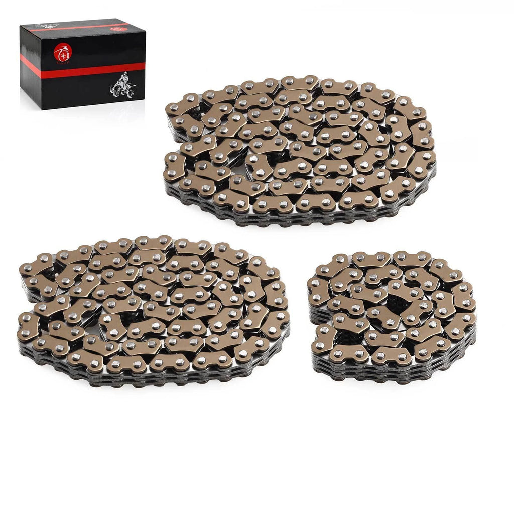 Set of 2 Cam Chains Timing Chain for Kawasaki KVF650 Brute Force (2005–2013)