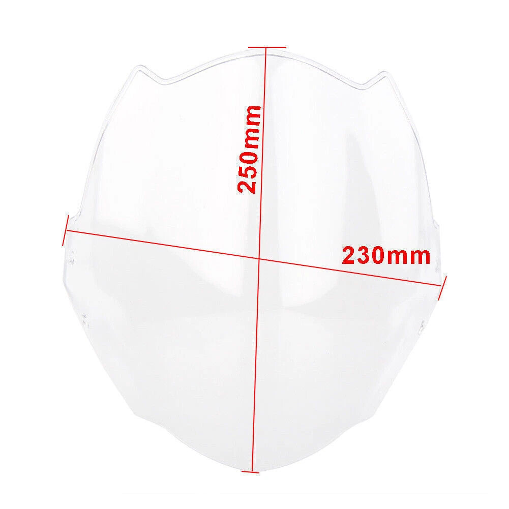 Windshield for Ducati Monster 696/796/659/795 (2008–2018) Deep-Iridium