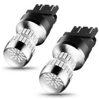 2X 3156 3157 LED Reverse Backup Brake Tail Light Bulbs for