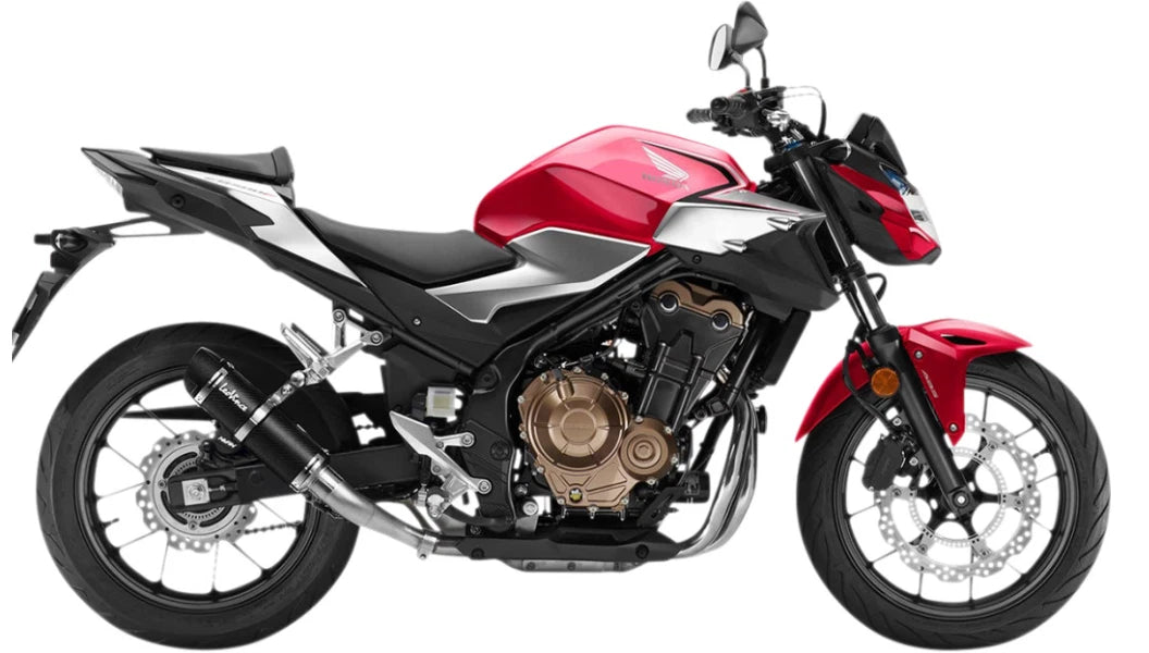 Leo Vince GP Evo Corsa Slip-On Muffler for Honda CB500F CBR500R (2013–2023)