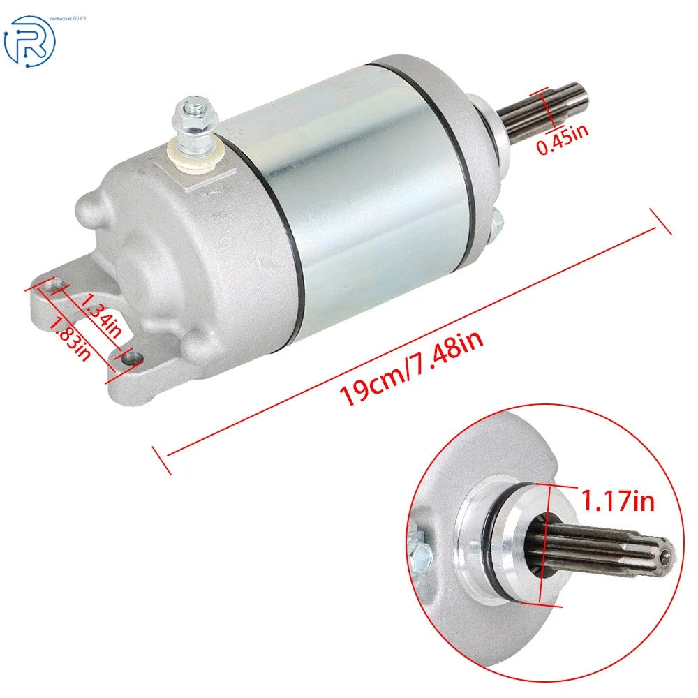 Starter Motor for Honda SporTrax 400 RX400EX (2005-2008)