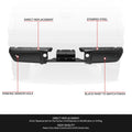 Rear Bumper Face Bar for Ford F-250 F-350 SD (2008–2016) w/Parking Sensor Holes