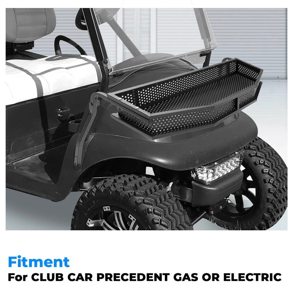 Front Clay Basket Storage Rack for Club Car Precedent Golf Cart (2004–Present)