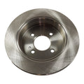 Set of 4 Brake Disc Rotors for Kia Rio Hyundai Accent (2018–2022)