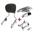 Backrest Sissy Bar Stealth Rack Docking Kit for Harley Touring (2014–2024)
