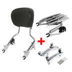 Backrest Sissy Bar Stealth Rack Docking Kit for Harley Touring (2014–2024)